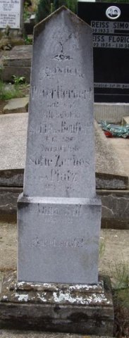 Herbert Peter 1807-1874 Bonfert Sofia 1813-1896 Grabstein